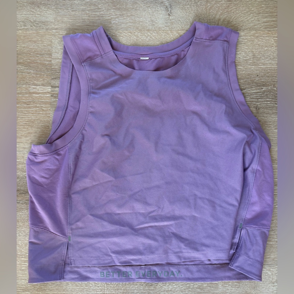 Lululemon Women's Purple Lilac Sleeveless Top Size 6